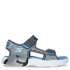 Boy's Skechers, S-Lights: Creature-Splash Sandal - Little Kid