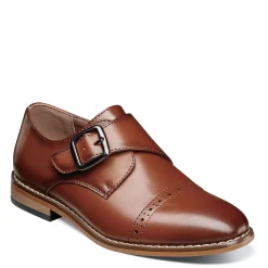 Boy's Stacy Adams, Desmond Monk Strap - Little Kid & Big Kid