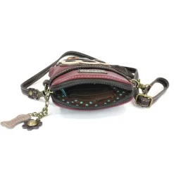 Chala, Ivory Paw Print Cell Phone Crossbody