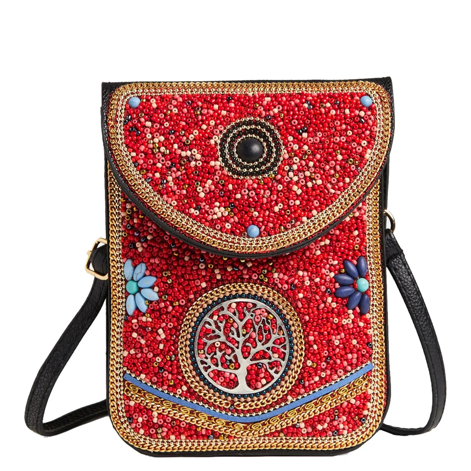 Coco & Carmen, Artisan Beaded Crossbody