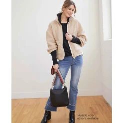 Coco & Carmen, Mini Alma Zip Top Messenger