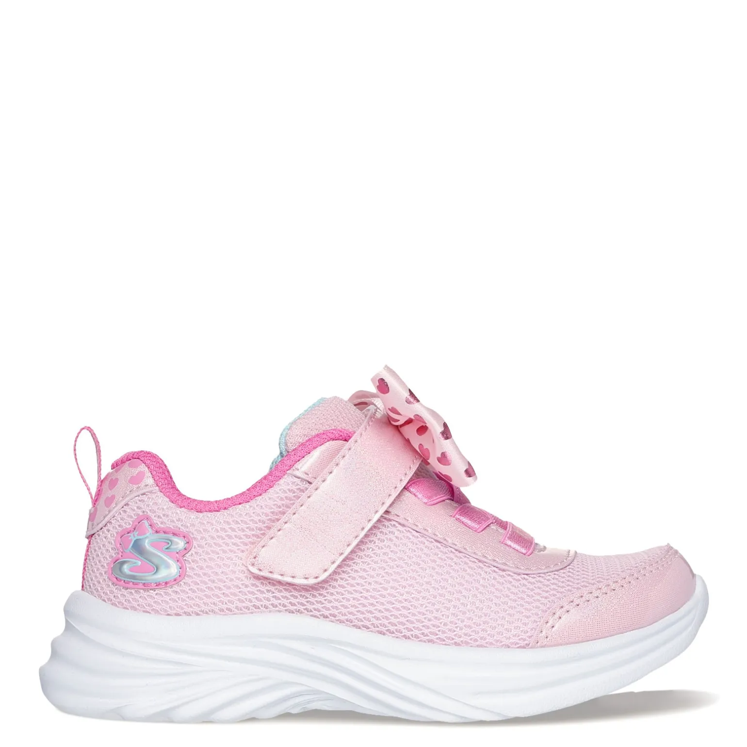Girl's Skechers, Dreamy Dancer - Xtra Bow Sneaker - Toddler