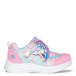Girl's Skechers, Glimmer Kicks - Magical Wings Sneaker - Toddler
