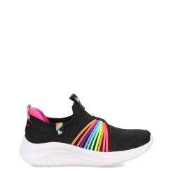 Girl's Skechers, Ultra Flex 3.0 - Rainbow Speed Sneaker â€“ Little Kid