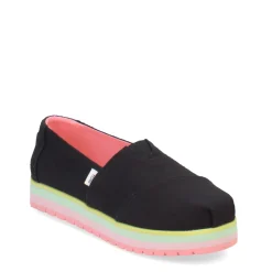 Girl's Toms, Alpargata Platform Slip-On - Little Kid & Big Kid