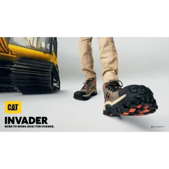 Men's Caterpillar, Invader Mid Vent Comp Toe Work Boot