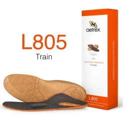 Men's Lynco by Aetrex, Train Orthotics with Metatarsal Support