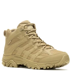 Men's Merrell, Moab 3 Mid WP Tactical Work Boot - Wide Width