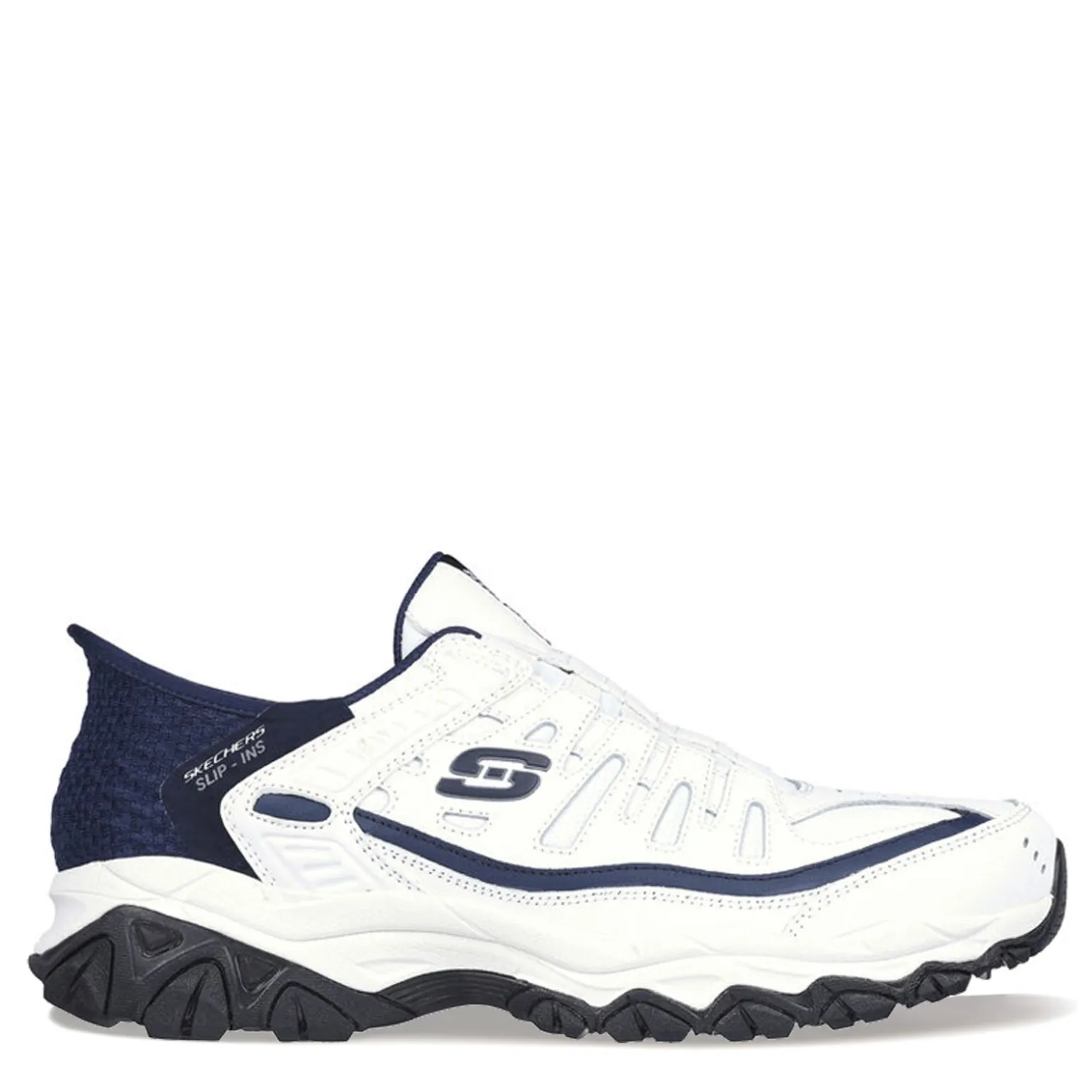 Men's Skechers Slip-ins: After Burn - Grill Captain Sneaker - Extra Wide Width