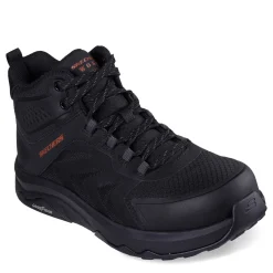 Men's Skechers Work, Speed-Flex Trekker High-Top Carbon Toe Work Sneaker - Wide Width