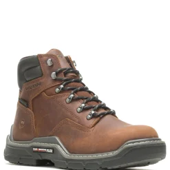 Men's Wolverine Boots, Raider Durashocks 6in WP Work Boot