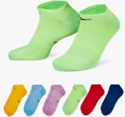 Nike, Everyday Lightweight No Show Socks - 6 Pair