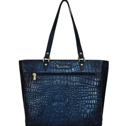 Women's Anuschka, Croc Embossed Large Tote