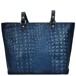 Women's Anuschka, Croc Embossed Large Tote