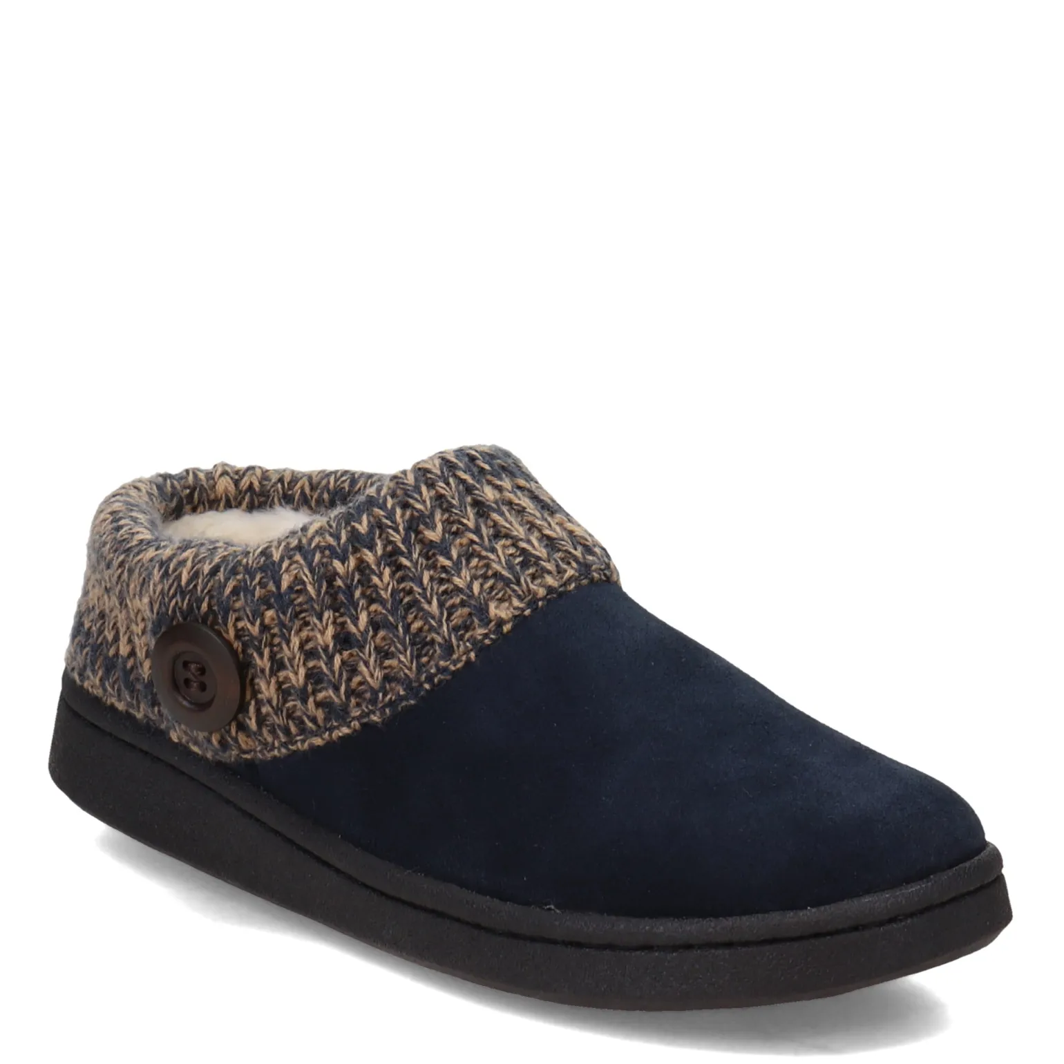 Women's Clarks, Sweater Collar Slipper Clog