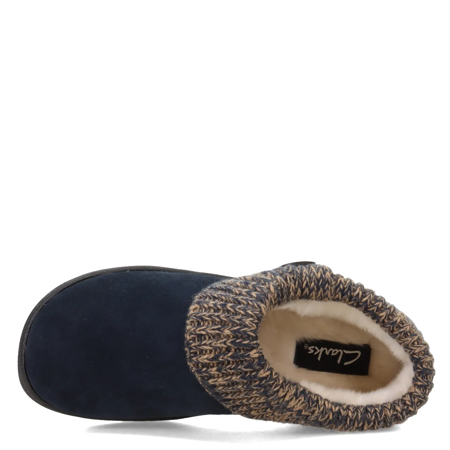 Women's Clarks, Sweater Collar Slipper Clog