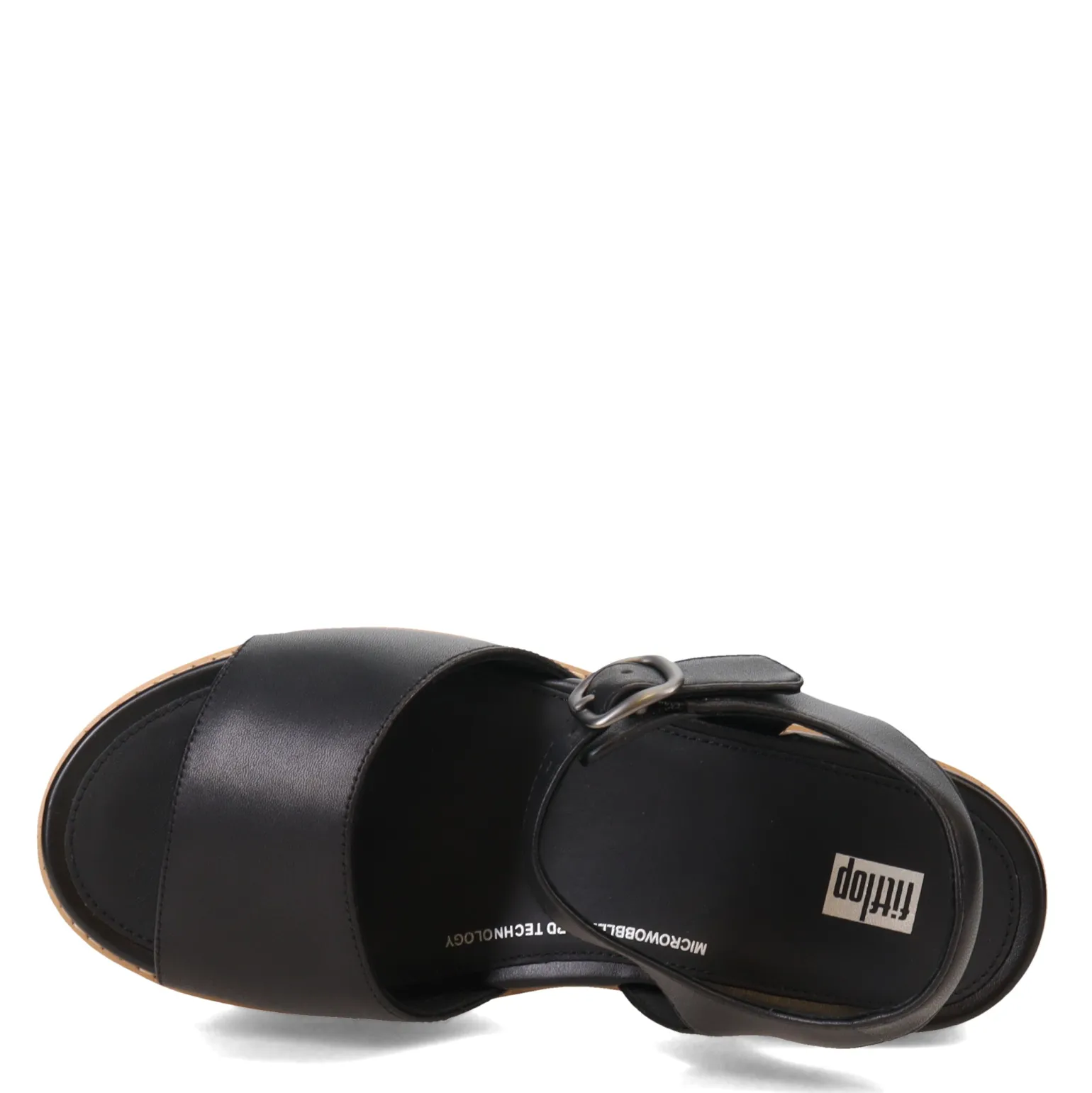 Women's FitFlop, Eloise Cork Wrap Strap Sandal