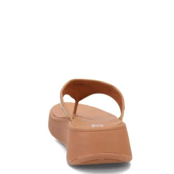 Women's FitFlop, F-Mode Woven Flatform Toe Post Sandal