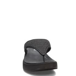 Women's FitFlop, F-Mode Woven Flatform Toe Post Sandal