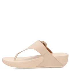 Women's FitFlop, Lulu Covered Buckle Thong Sandal