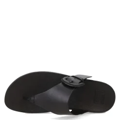 Women's FitFlop, Lulu Covered Buckle Thong Sandal