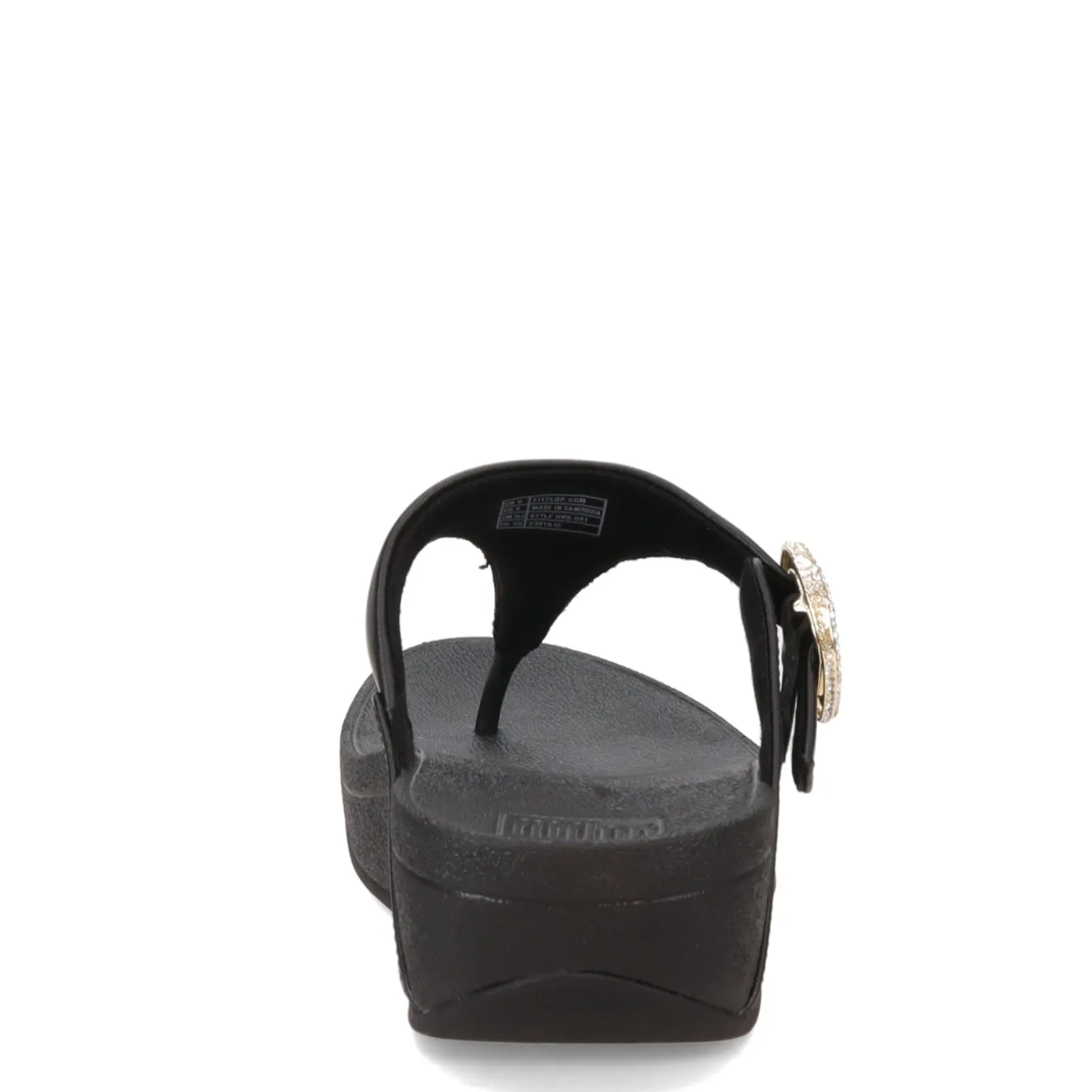 Women's FitFlop, Lulu Crystal Buckle Thong Sandal