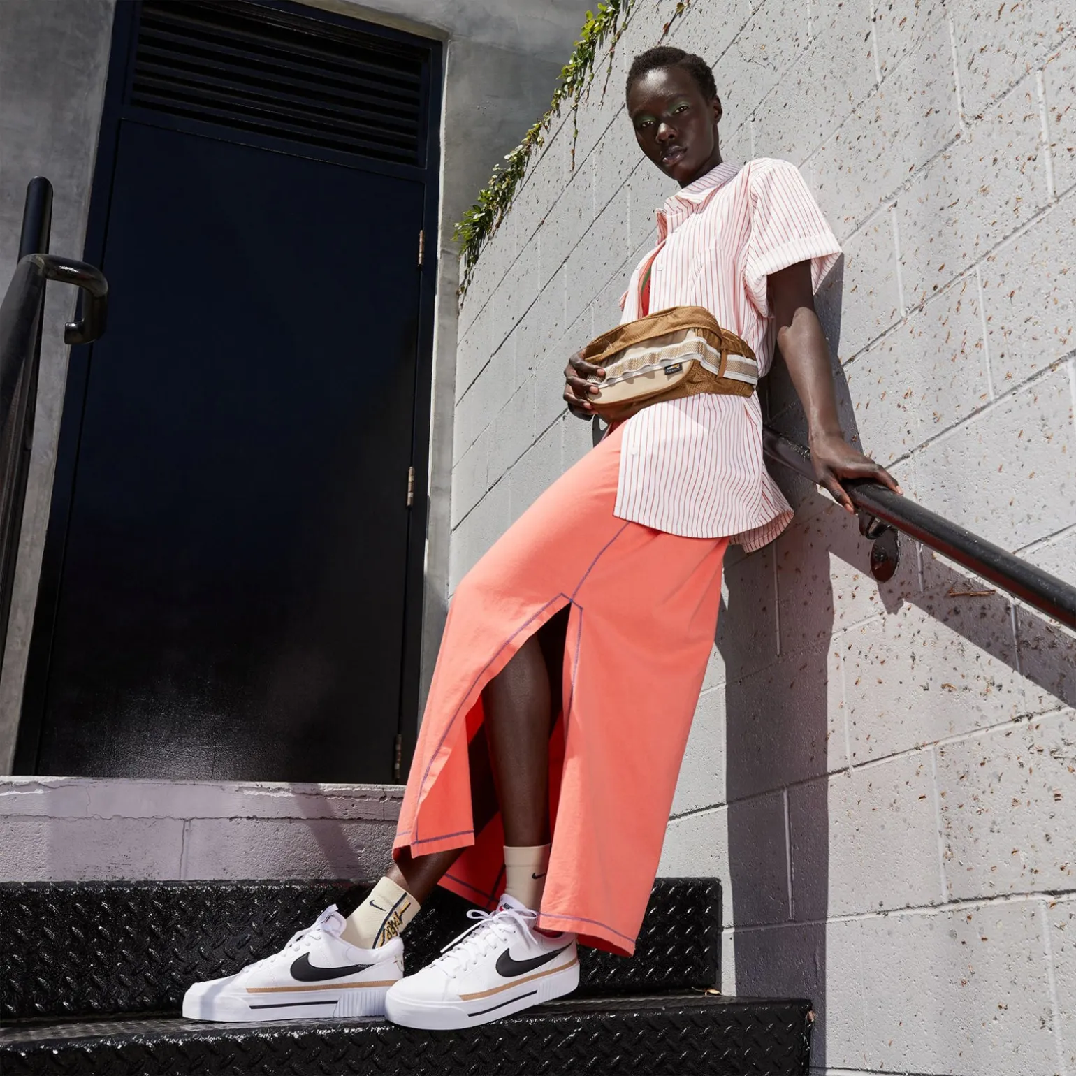 Women's Nike, Court Legacy Lift Platform Sneaker