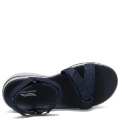 Women's Skechers, GOwalk Arch Fit - Cruise Around Sandal - Wide Width