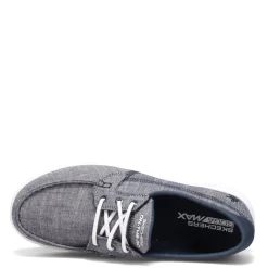 Women's Skechers, GOwalk Lite - Isla Boat Shoe - Wide Width
