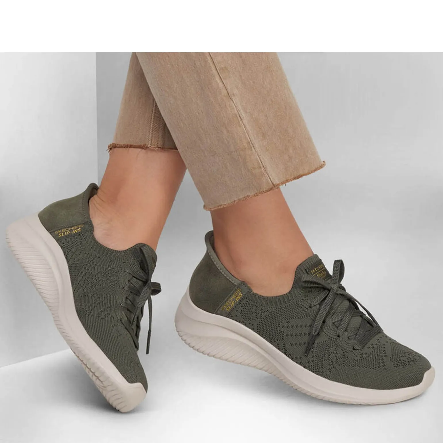 Women's Skechers, Martha Stewart - Slip-ins: Ultra Flex 3.0 Back On Track Sneaker