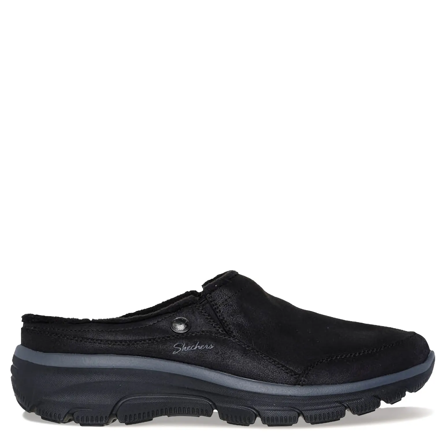 Women's Skechers, Relaxed Fit: Easy Going - Latte 2 Clog - Wide Width