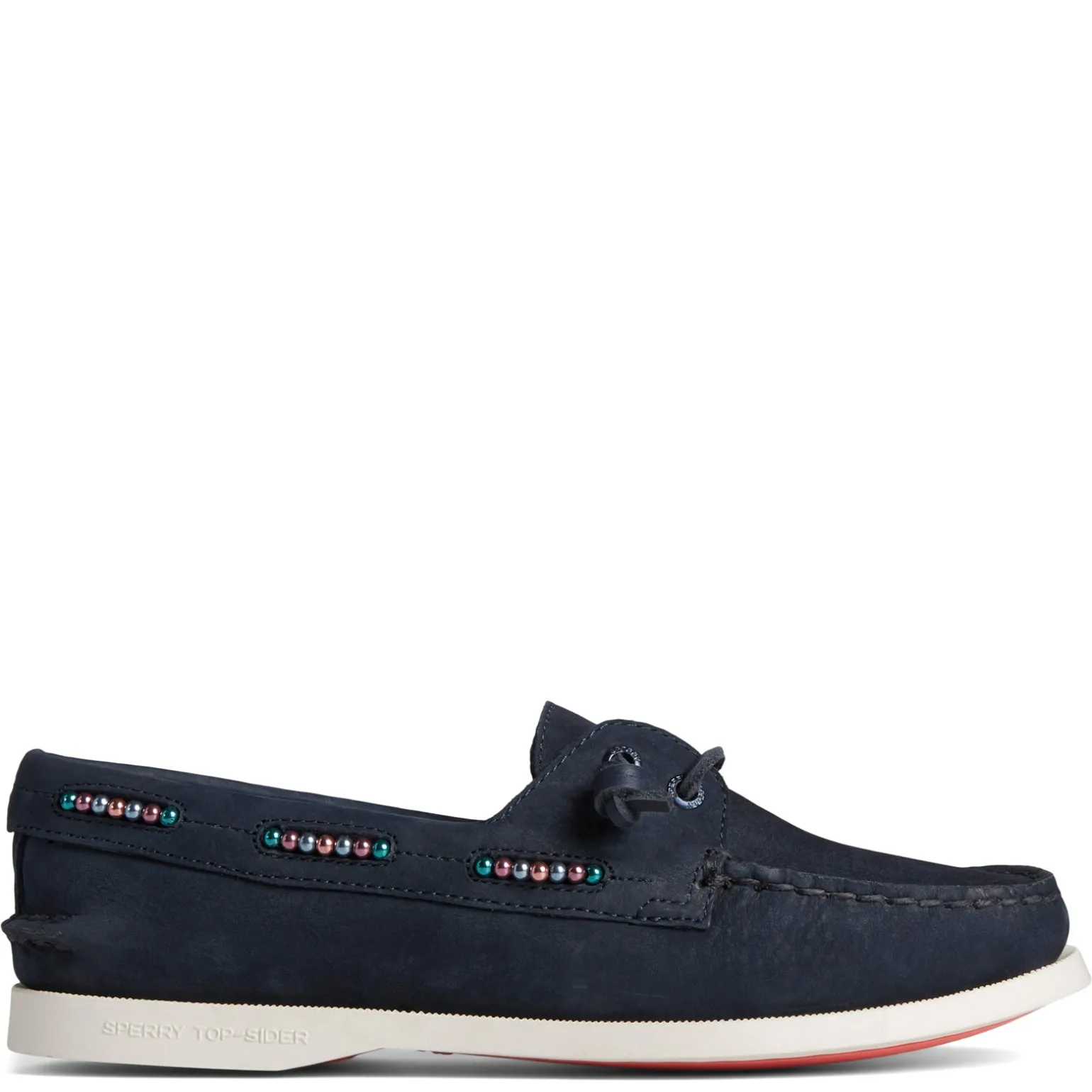 Women's Sperry, Authentic Original 2-Eye Beaded Boat Shoe