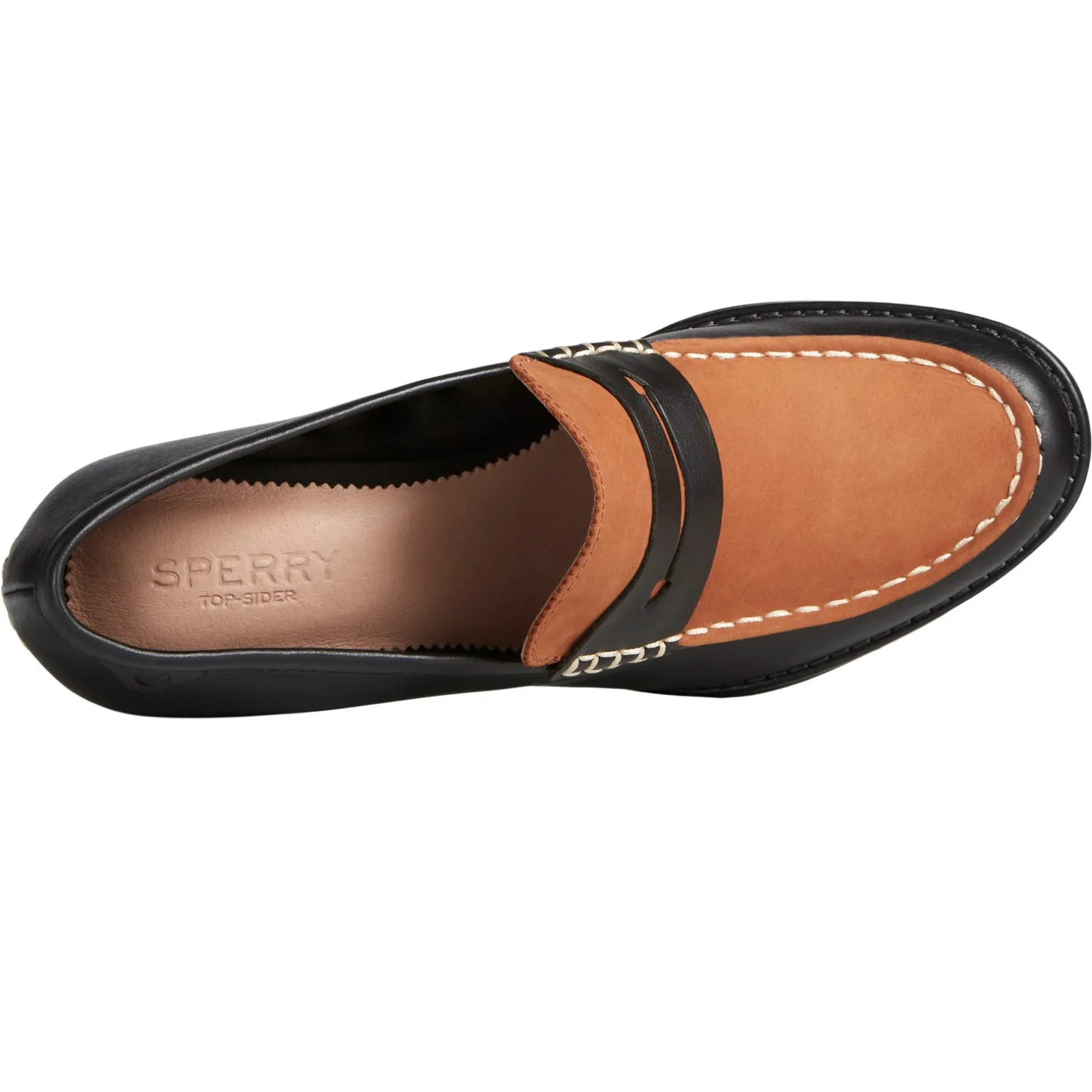 Women's Sperry, Seaport Two-Tone Penny Pump
